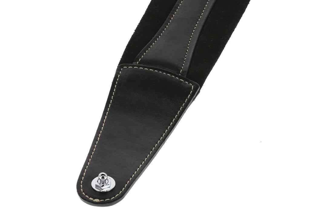GEWA Sangles de guitares Prestige 85 rembourrées Security Locks - noir/noir