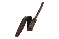 GEWA Sangles pour Guitares Regular 65 Padded - chocolat