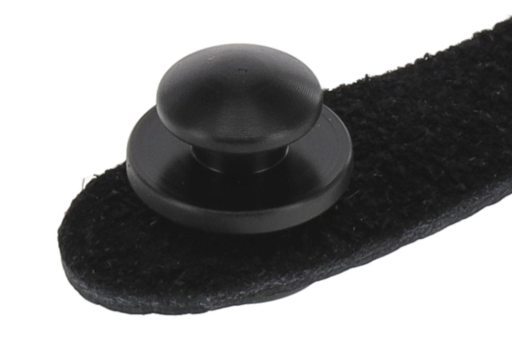 Boucle GEWA Tie Strap pour sangle de guitare, cuir, noire