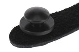 Boucle GEWA Tie Strap pour sangle de guitare, cuir, noire