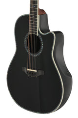 Ovation Guitares électro-acoustique Pro Series custom Balladeer Deep Contour - Black (2762BL-5-G)