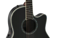 Ovation Guitares électro-acoustique Pro Series custom Balladeer Deep Contour - Black (2762BL-5-G)