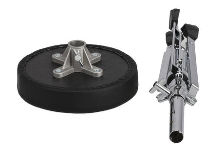 Basix Junior siège de batterie pour enfants, hauteur d’assise de 33 à 44 cm