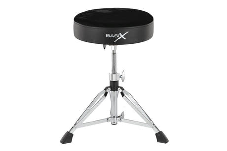 Siège de batterie Basix DT-400 avec assise ronde, de 43 à 69 cm