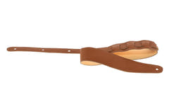 Courroie de guitare GEWA Regular 70 en cuir, Wet Sand