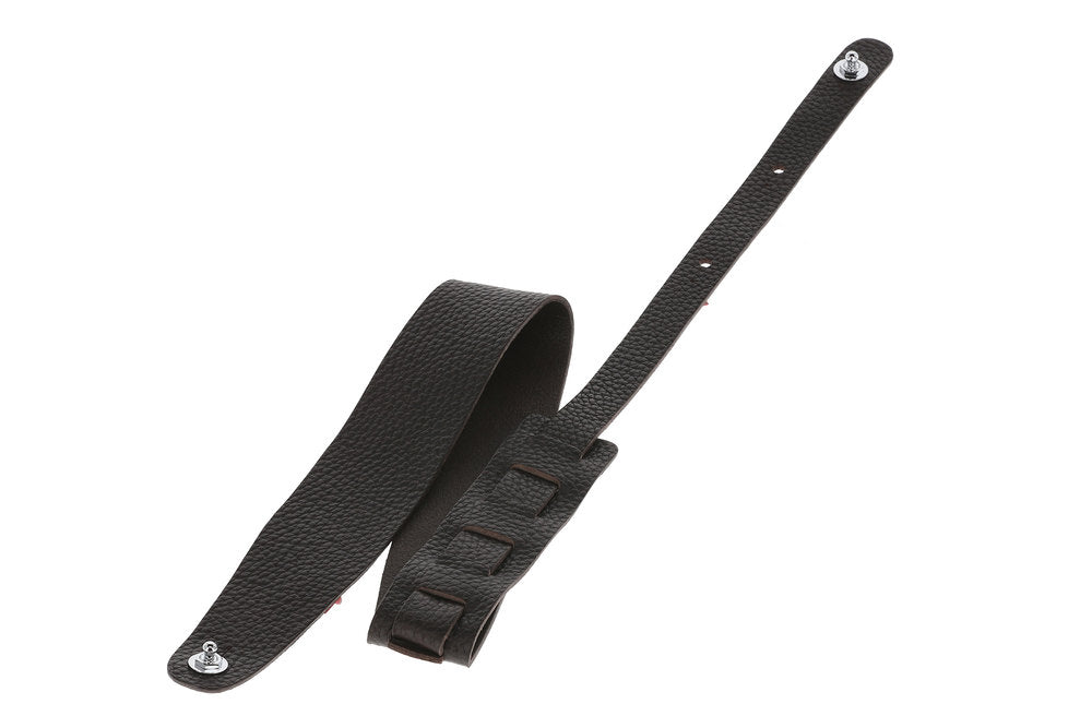 Sangle de guitares GEWA Premium Plain 70 avec Security Locks, brun chocolat