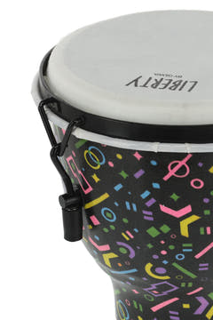 GEWA Djembés Liberty Series à accordage mécanique - 8" Crazy Neon