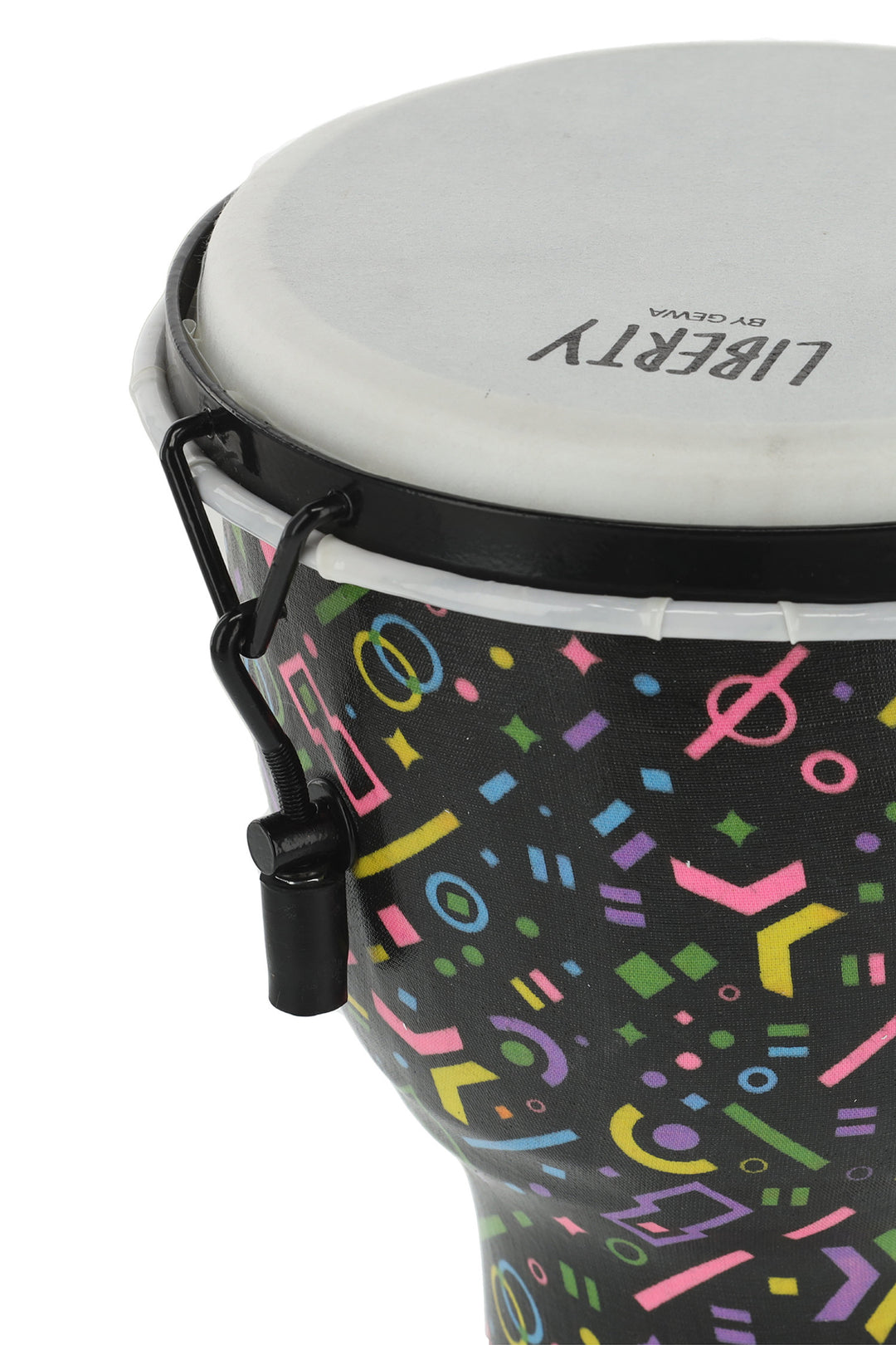 GEWA Djembés Liberty Series à accordage mécanique - 8" Crazy Neon