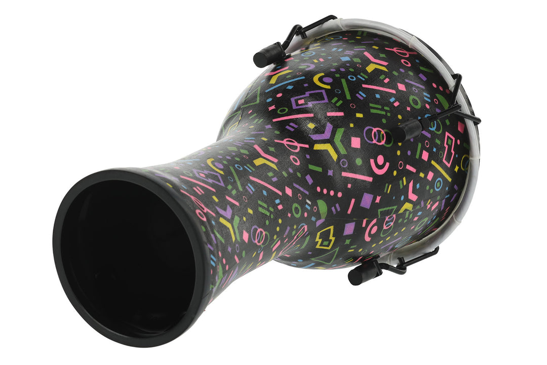 GEWA Djembés Liberty Series à accordage mécanique - 8" Crazy Neon