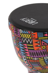 GEWA Liberty Series Nestable djembés 8", motif Abstract