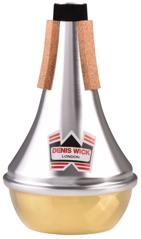 Denis Wick 5504B sourdine straight pour trompette, fond en laiton