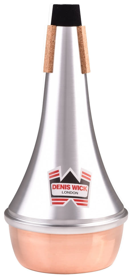 Denis Wick 5505C sourdine droite pour trombone, fond en cuivre
