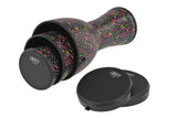 Ensemble de djembés GEWA Liberty Series Nestable 8", 10" et 12", Crazy Neon