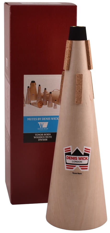Denis Wick 5558 sourdine droite en bois pour cor d’alto et cor ténor