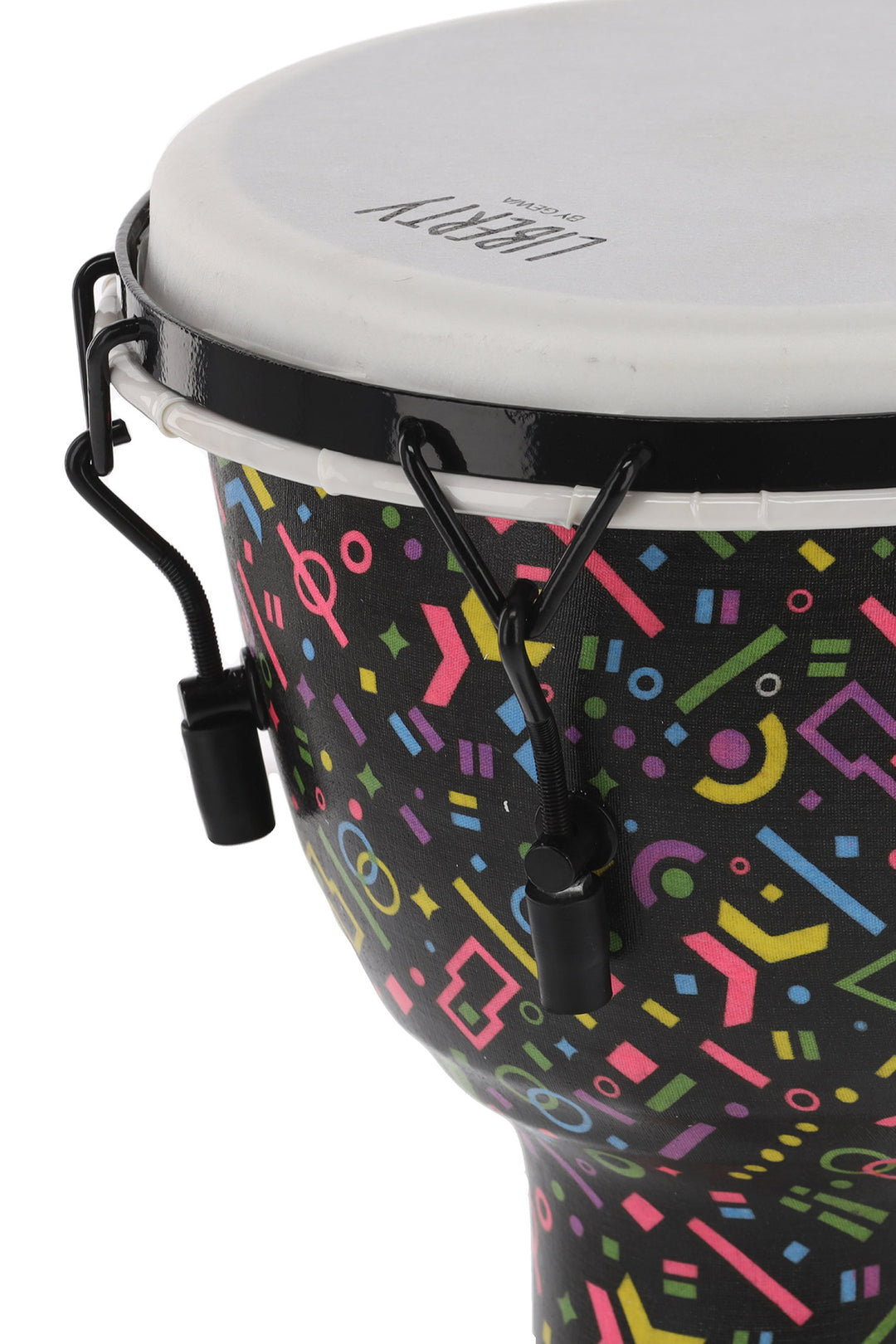 GEWA Djembés Liberty Series à accordage mécanique - 10" Crazy Neon