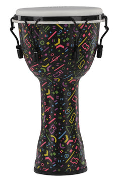 GEWA Djembés Liberty Series à accordage mécanique - 10" Crazy Neon