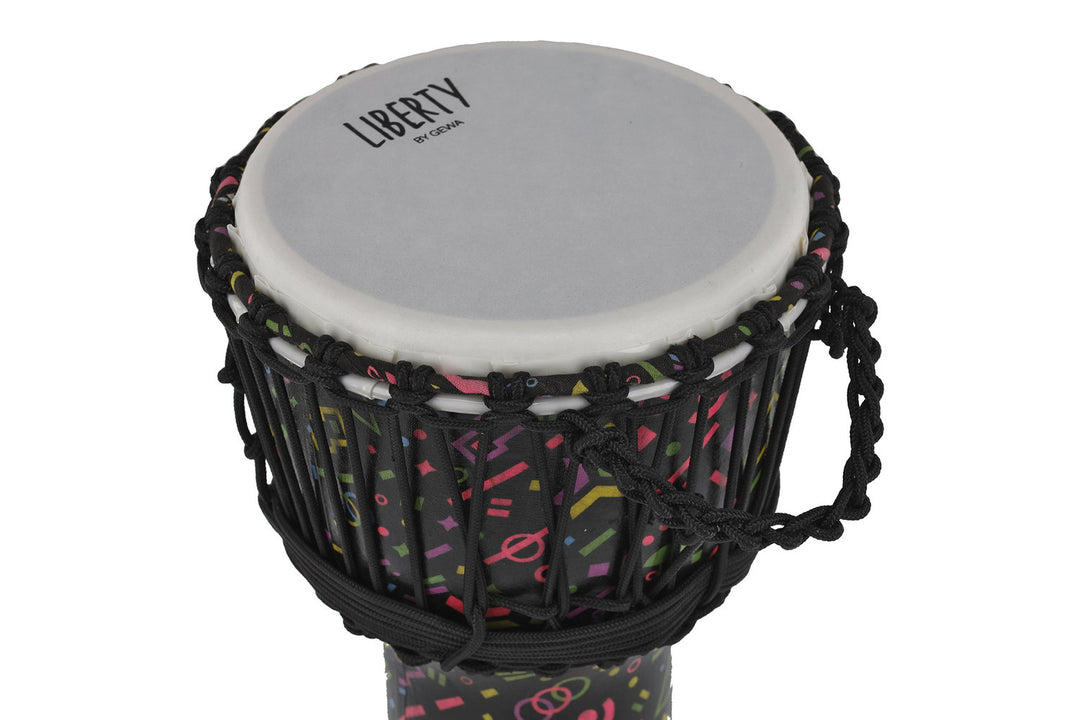 GEWA Djembés Liberty Series Rope Tuned - 8" Crazy Neon