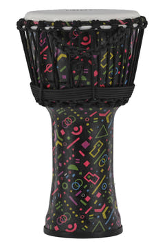 GEWA Djembés Liberty Series Rope Tuned - 8" Crazy Neon
