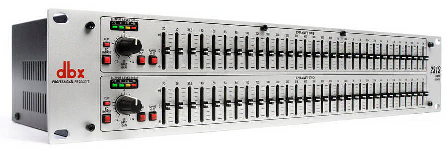 dbx 231S 2x 31 Bandes Égaliseur Graphique