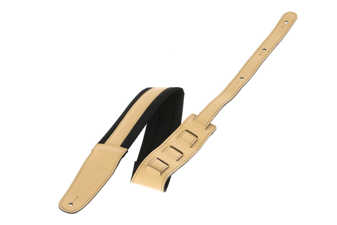 GEWA Sangles pour Guitares Regular 65 rembourrées - sable sec