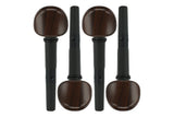 Wittner Finetune-Peg chevilles de violoncelle 4/4-3/4, Ø 12,5 mm, 4 pièces, couleur palissandre