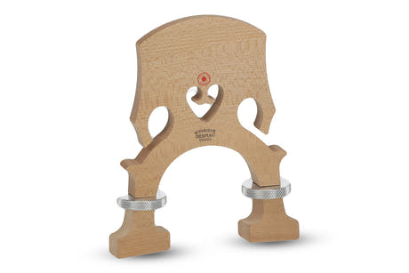 Despiau Chevalet de contrebasse Planet D réglable en hauteur - 1/8 (Largeur du pied 115)