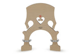 Despiau Double bass bridge Planet D height adjustable - 1/2 (Foot width 138)