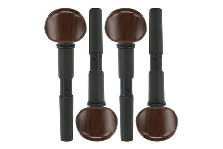 Wittner Finetune-Peg alto, Ø 9,2 mm, 4 pièces, couleur palissandre