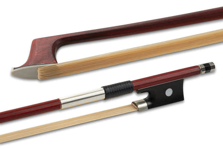 GEWA Student archet de violon 1/4, baguette ronde en wamara
