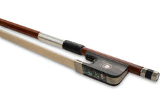 Archet de violoncelle GEWA 1/2, baguette octogonale en pernambouc
