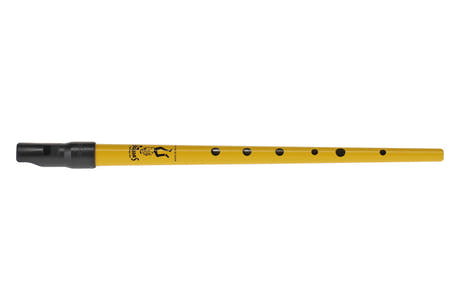 Clarke Sweetone tin whistle en C, jaune