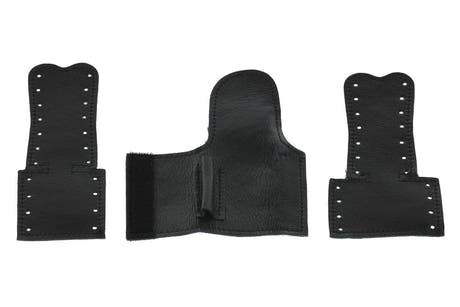 Protections de trombone Leather Specialties en cuir, Bach 50B2