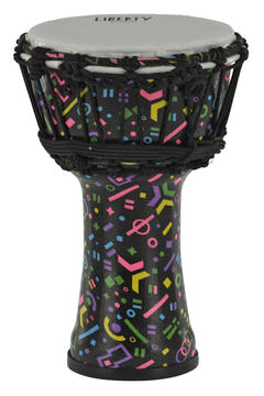 GEWA Djembés Liberty Series Rope Tuned - 7" Crazy Neon