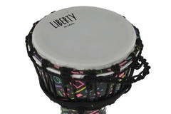 GEWA Djembés Liberty Series Rope Tuned - 7" Crazy Neon