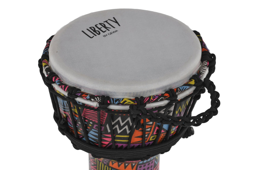 GEWA Djembé Série Liberty Accordage par corde - 7" Abstrait
