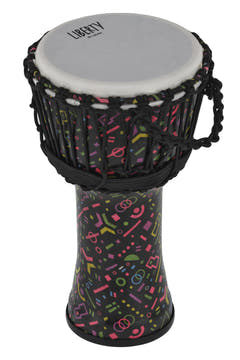 GEWA Djembés Liberty Series Rope Tuned - 8" Crazy Neon