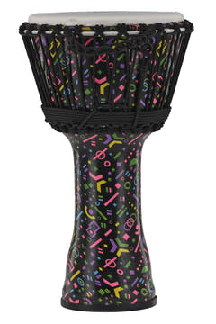 GEWA Djembé Liberty Series accordé par corde - 10" Crazy Neon