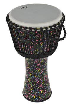GEWA Djembés Liberty Series Rope Tuned - 14" Crazy Neon