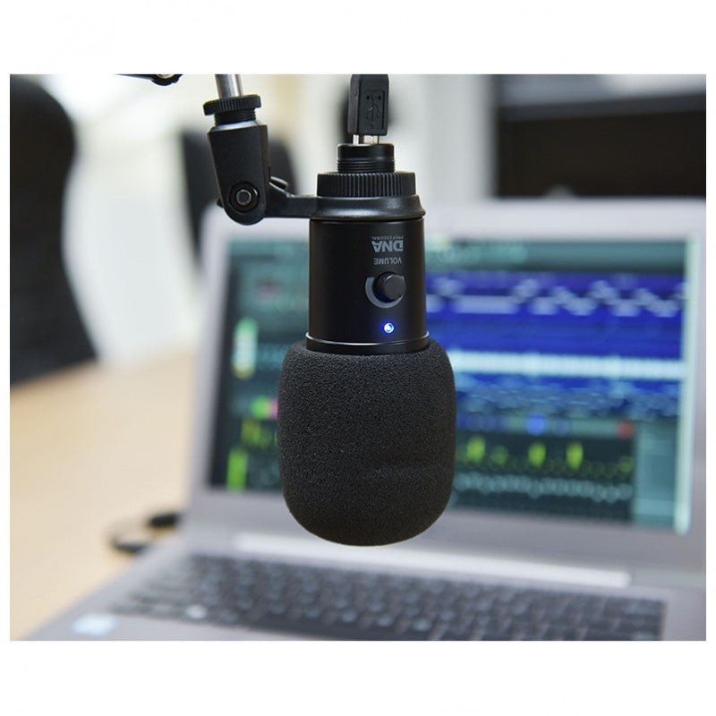 DNA - microphones USB avec bras articulé et filtre anti-pop