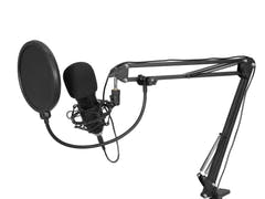 OMNITRONIC BMS-1C Ensemble de microphones de diffusion à condensateur USB