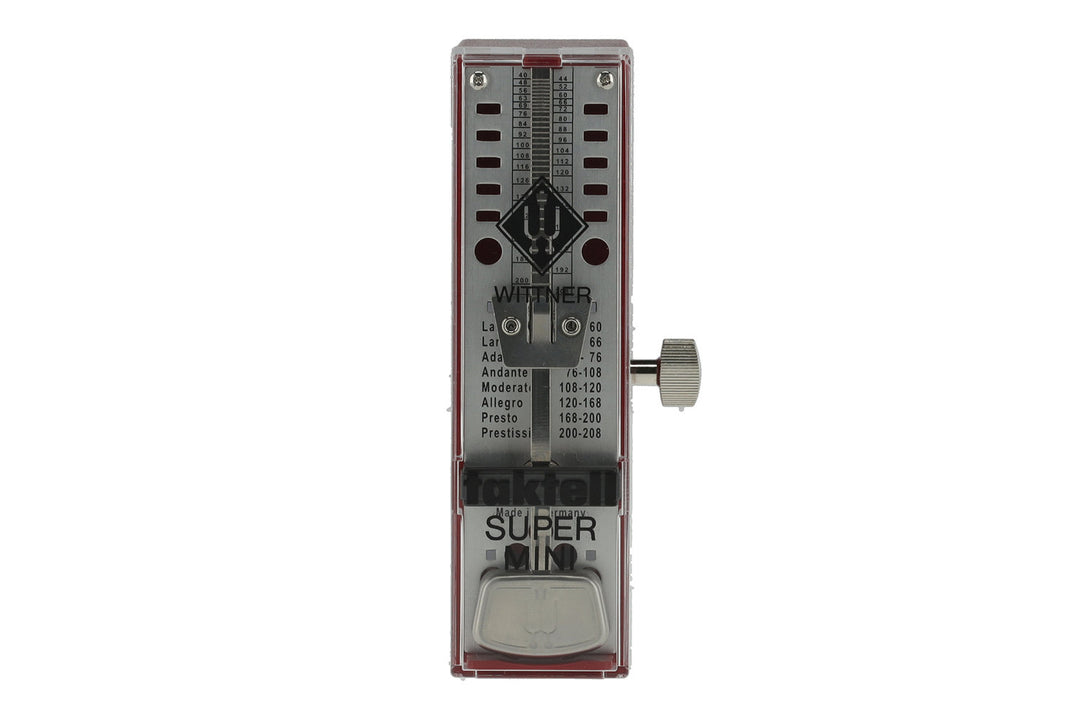 Wittner Metronome Metronome Super Mini - Rouge rubis 884051