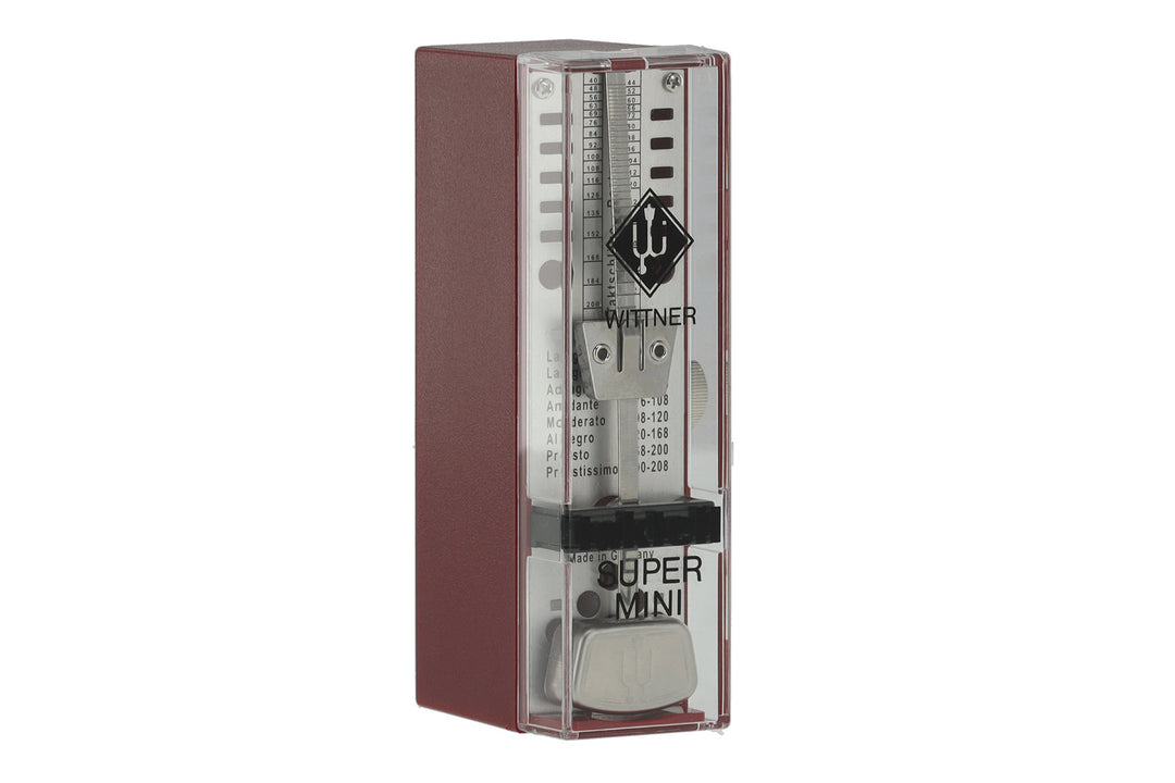 Wittner Metronome Metronome Super Mini - Rouge rubis 884051