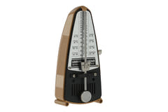 Métronome Wittner forme pyramidale - marron clair 835