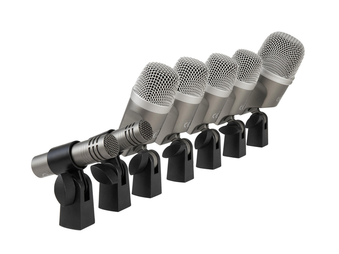 OMNITRONIC MIC 77-7LMH MK2 ensemble de microphones pour batterie