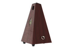 Métronome Wittner en forme de pyramide - veinage acajou 845111