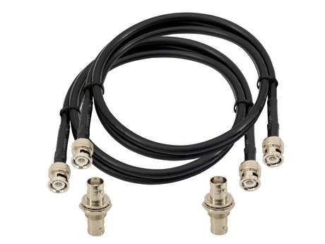 Omnitronic Câble d'Antenne BNC Set 5 m (2 pièces)