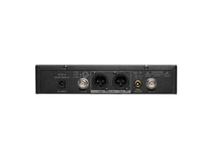 OMNITRONIC UHF E-FLEX 2, système de microphones sans fil 823-832/863-865 MHz