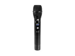 Microphone sans fil UHF portatif OMNITRONIC E-FLEX 823-832/863-865 MHz