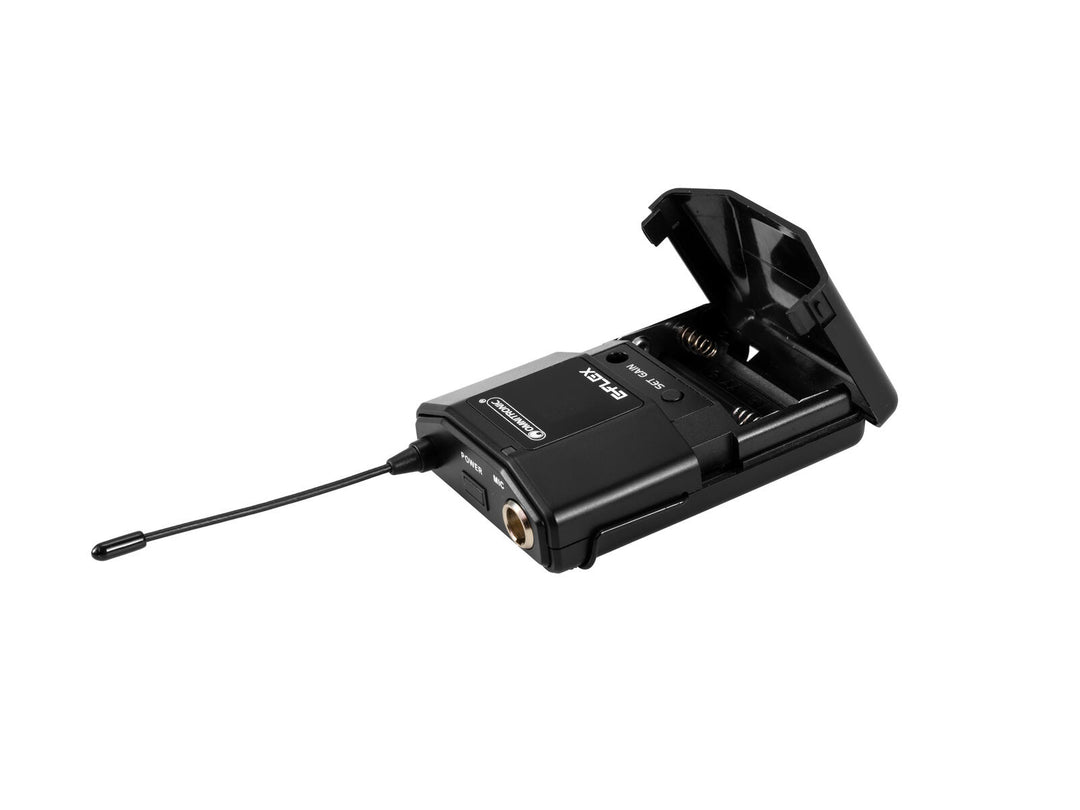 OMNITRONIC UHF E-FLEX émetteur de poche 559-575 MHz