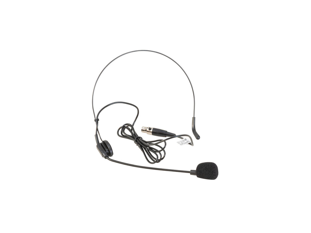 OMNITRONIC UHF E-FLEX Microphone serre-tête noir